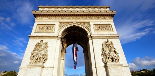 Apartments near Arc de Triomphe - One of the most famous monuments in Pari